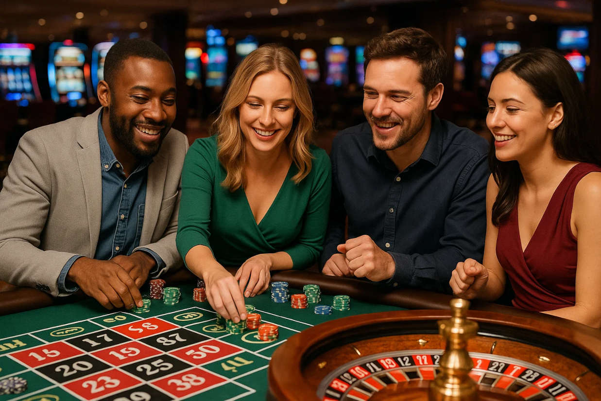 Casino online - næsten som at være der